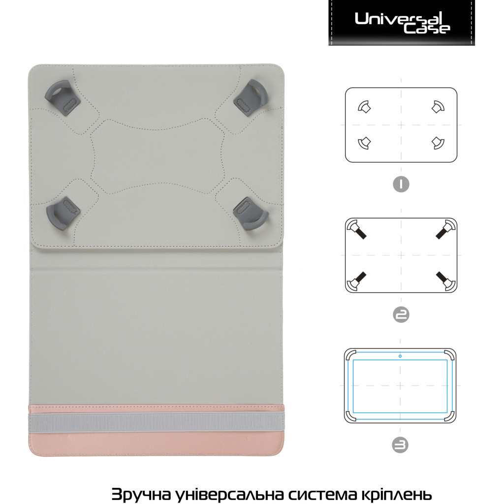 Чохол до планшета Armorstandart Silicone Hooks 10 Rose Gold (ARM59080) - зображення 2