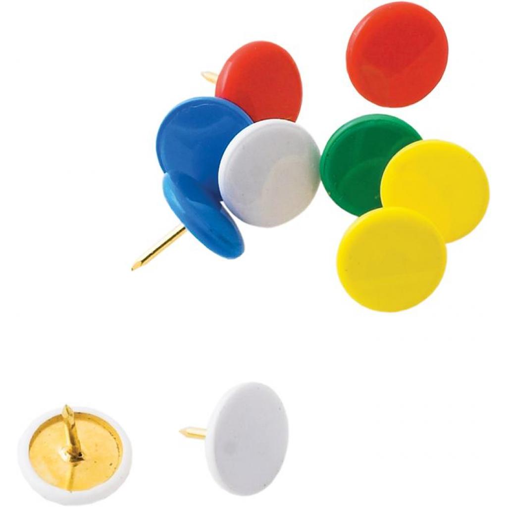 Кнопки Buromax colorful, 100шт (BM.5176) - изображение 2