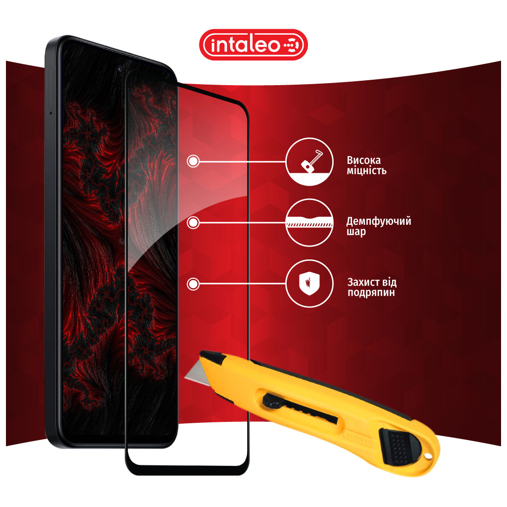 Скло захисне Intaleo Full Glue Xiaomi Redmi 12 (1283126573231) - зображення 4
