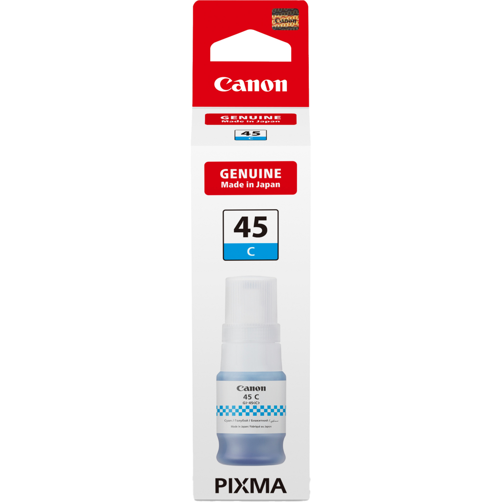 Контейнер з чорнилом Canon GI-45 Cyan (6285C001) - зображення 1