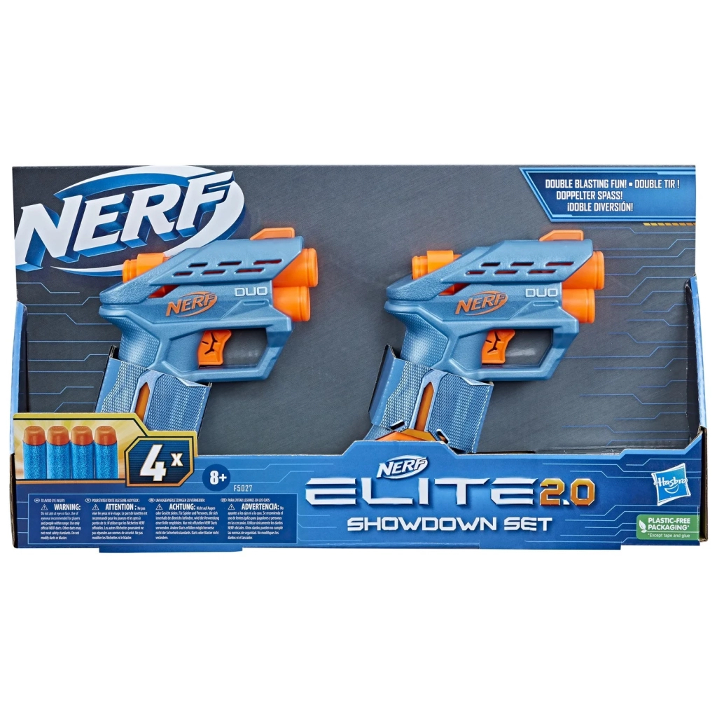 Іграшкова зброя Hasbro Nerf Elite 2.0 ShowDown (2 бластери) (F5027) - зображення 3