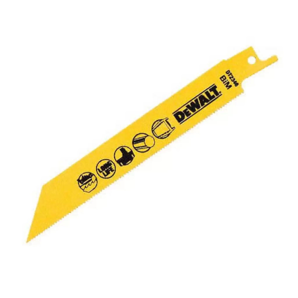 Полотно DeWALT для шабельних пилок, по металу, 152 мм, 18 TPI, 5 шт (DT2346) - изображение 2