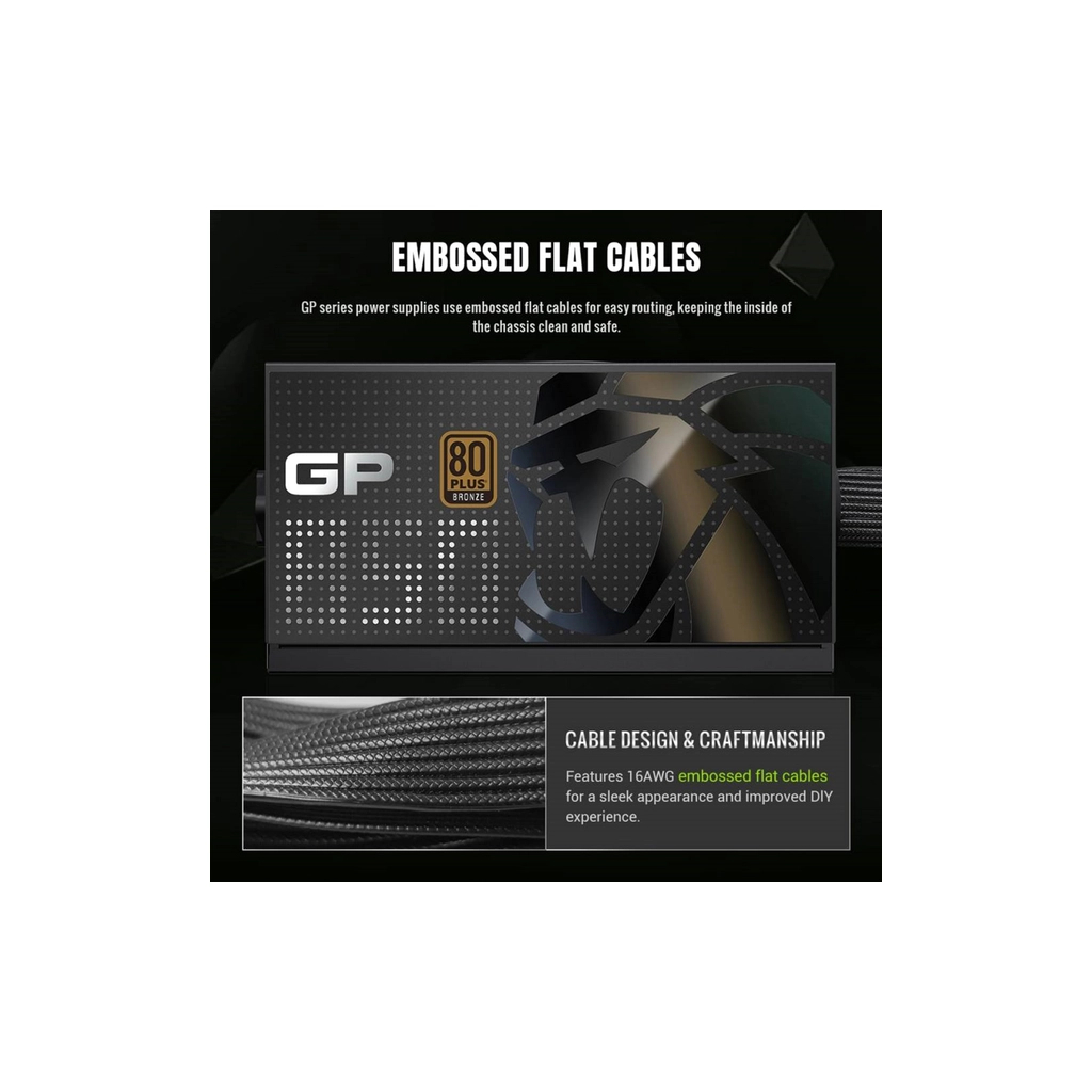 Блок живлення Gamemax 850W (GP 850B) - зображення 6