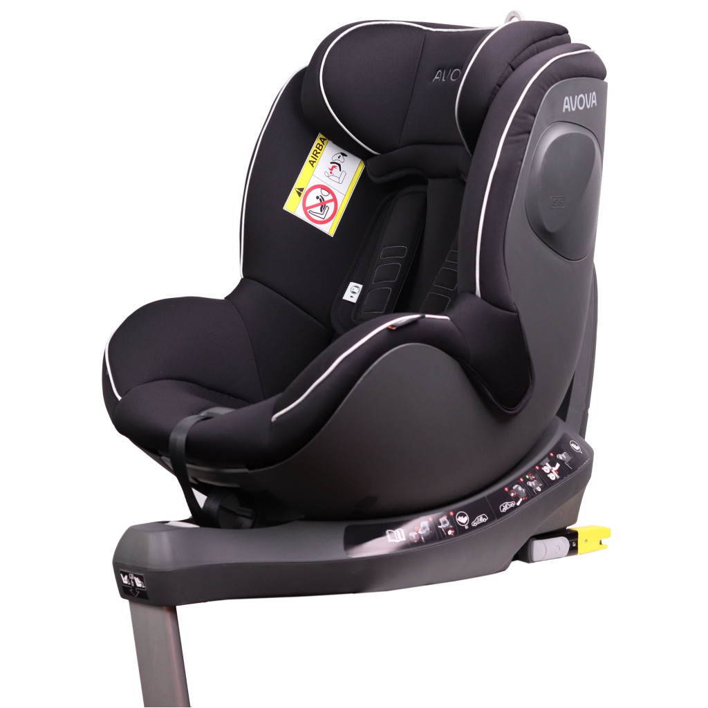 Автокрісло Avova Sperber-Fix i-Size 0-1 Pearl Black (4260621465015) - зображення 1