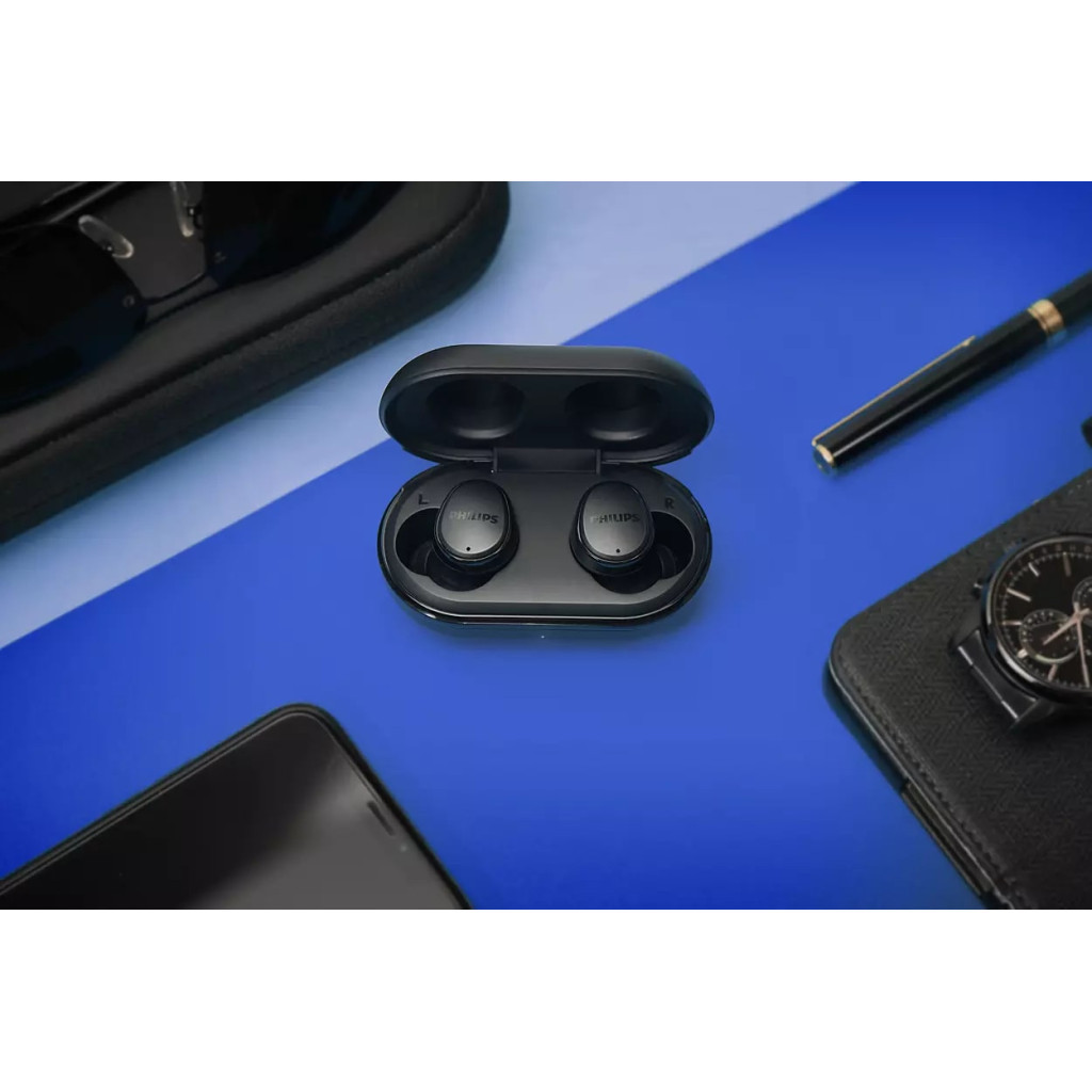Навушники Philips TAT4556 TWS ANC IPX4 Touch control Mic Black (TAT4556BK/00) - зображення 3