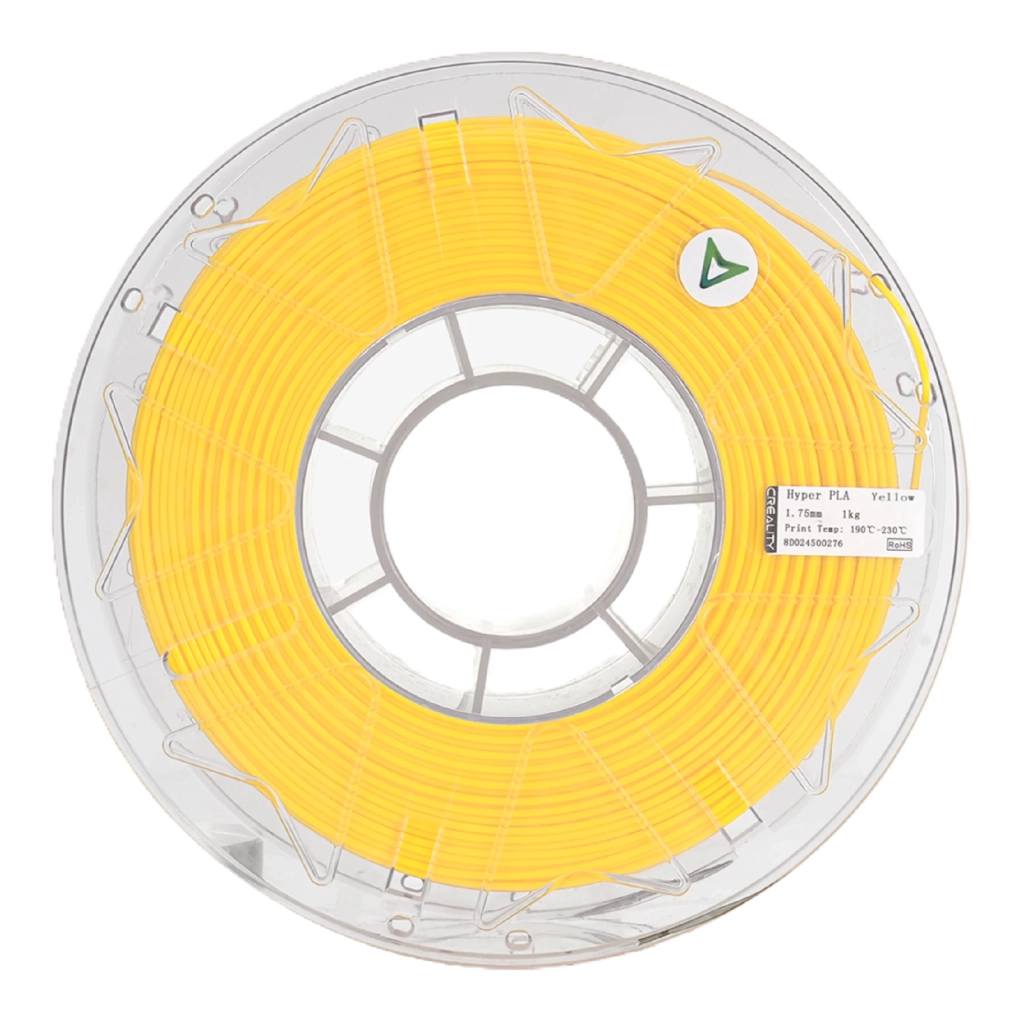 Пластик для 3D-принтера Creality PLA Hyper RFID 1кг, 1.75мм, yellow (3301010469) - зображення 3
