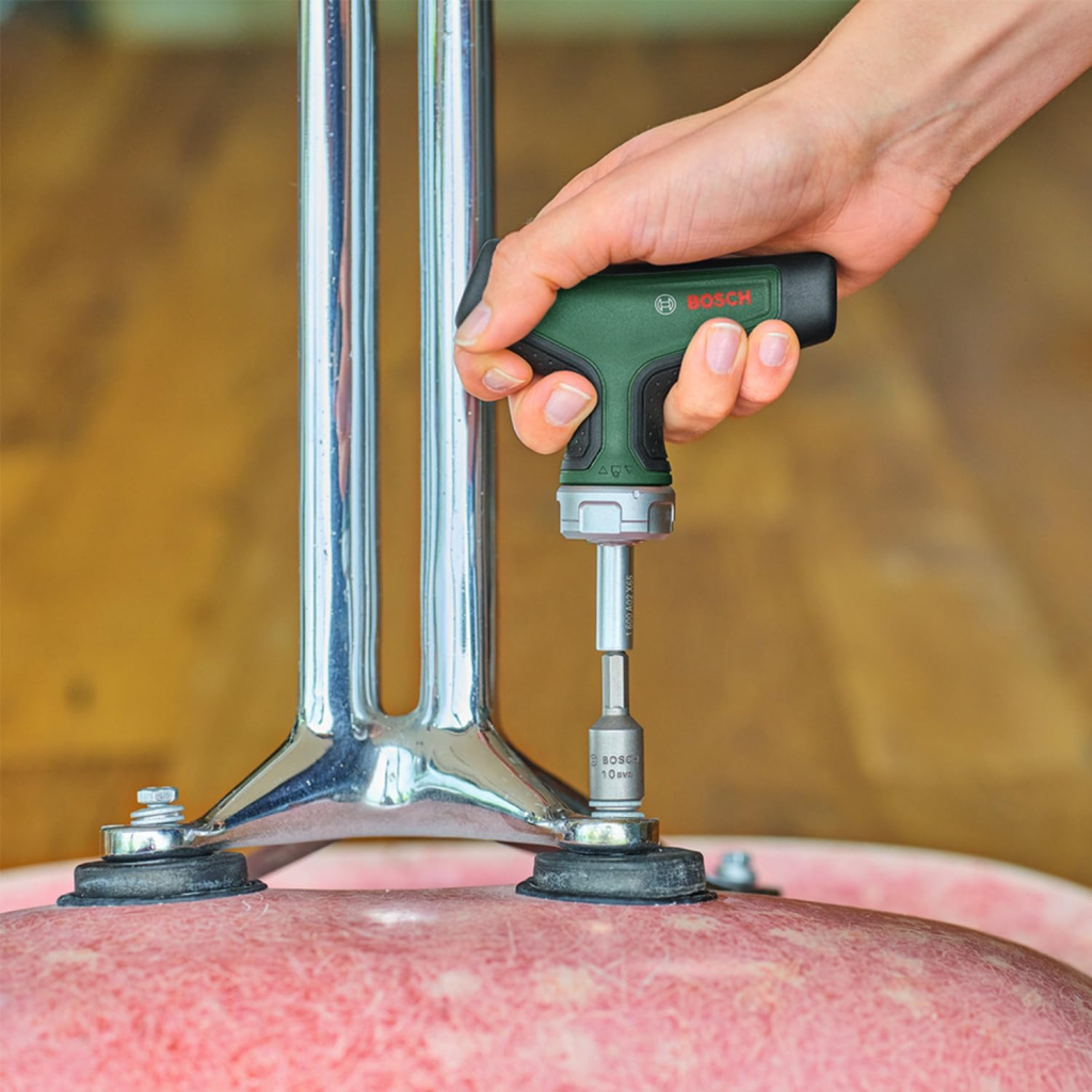 Викрутка Bosch з тріскачкою, т-подлібне руків''я, 109мм, сталь CrV (1.600.A02.Z9S) - зображення 2