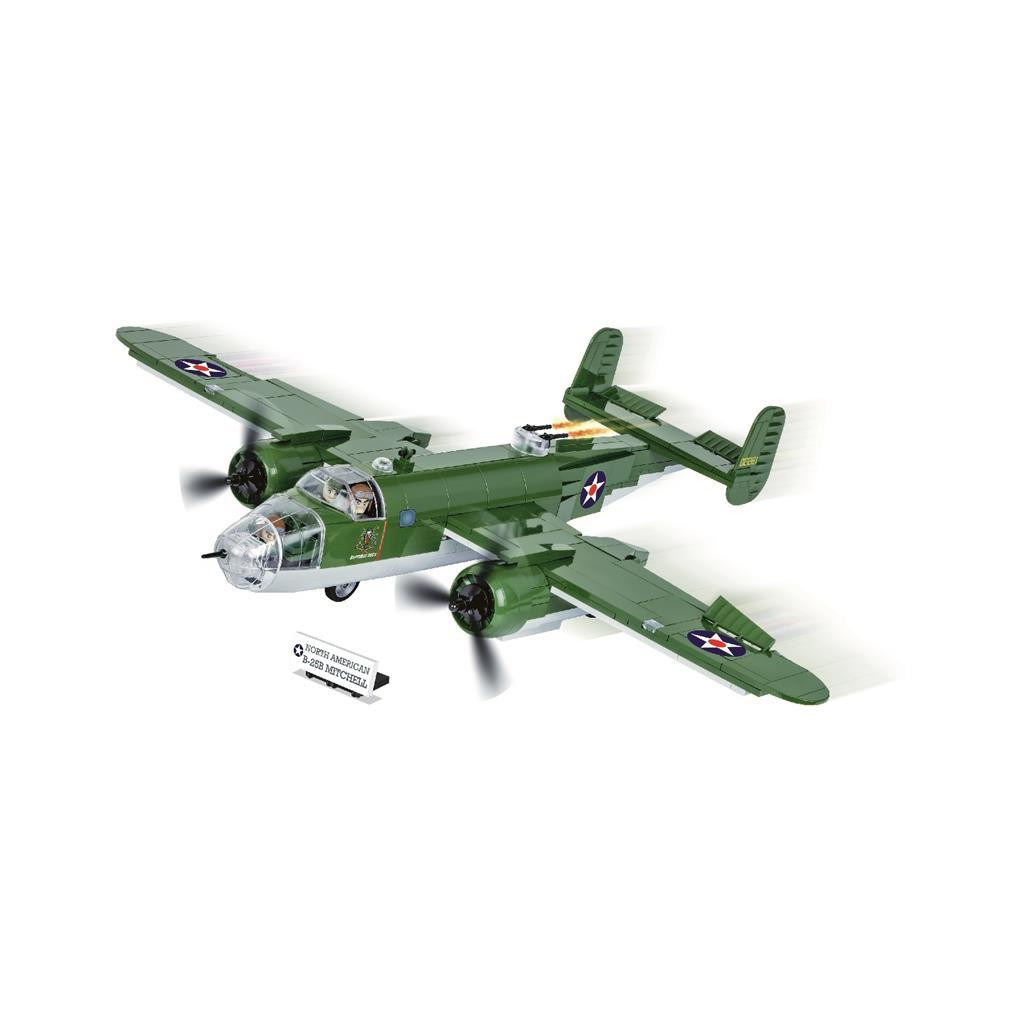 Конструктор Cobi Друга Світова Війна Літак B-25 Мітчелл, 500 деталей (COBI-5541) - зображення 3
