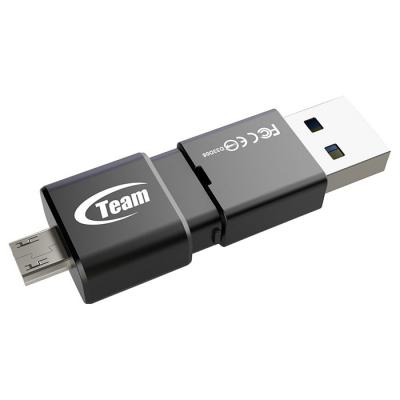 USB флеш накопичувач Team 16GB M131 Black USB 2.0 OTG (TM13116GB01) - зображення 3