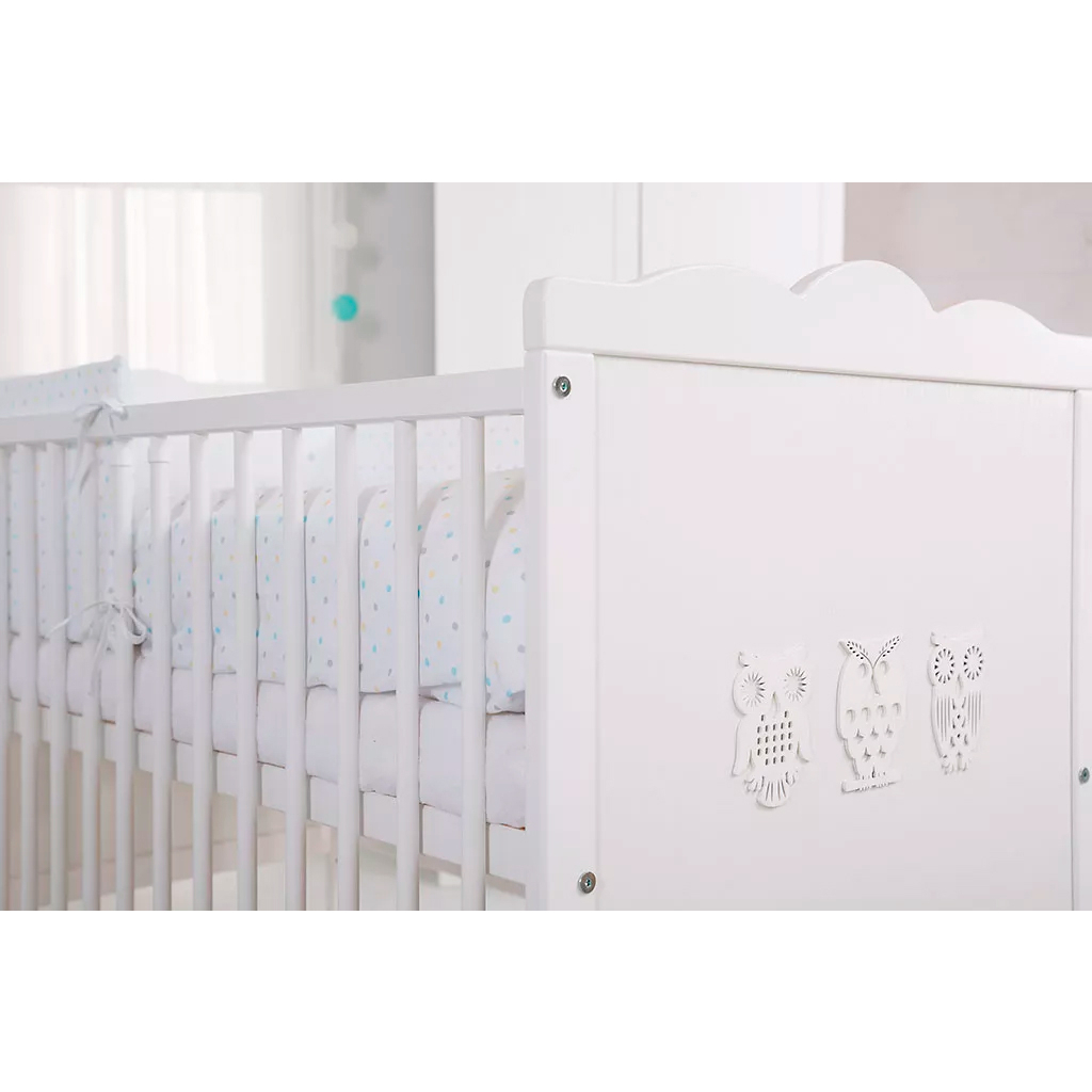 Ліжечко Klups Marsell 120 х 60 см Біле (MARSELL3) - зображення 2