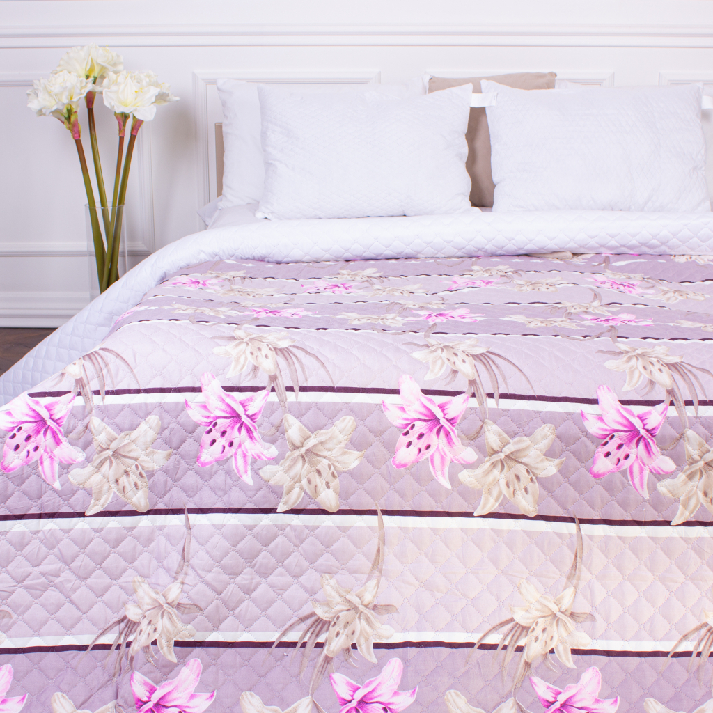 Покривало MirSon Print Line №5934 180х210 см Florist (2200006169192) - зображення 6