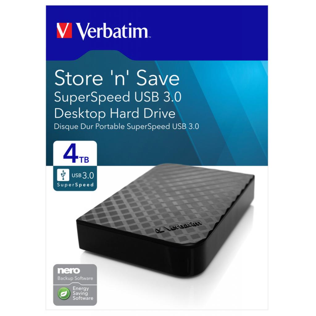 Зовнішній жорсткий диск 3.5" 4TB Verbatim (47685) - зображення 7