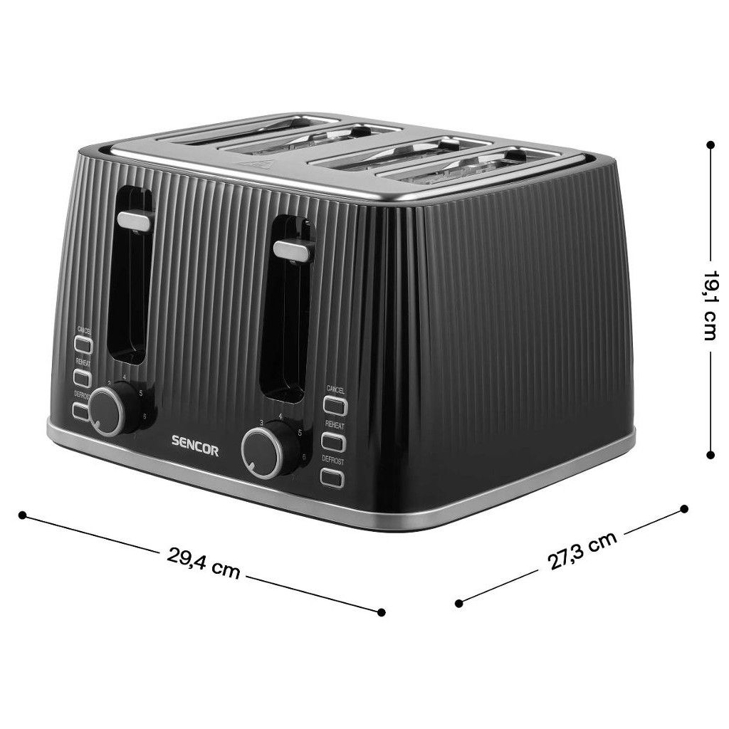 Тостер Sencor STS7541BK - зображення 2