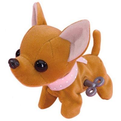 М'яка іграшка Chi Chi Love Чихуахуа із заводним механізмом коричнева 13 см (589 0297-1) - зображення 1