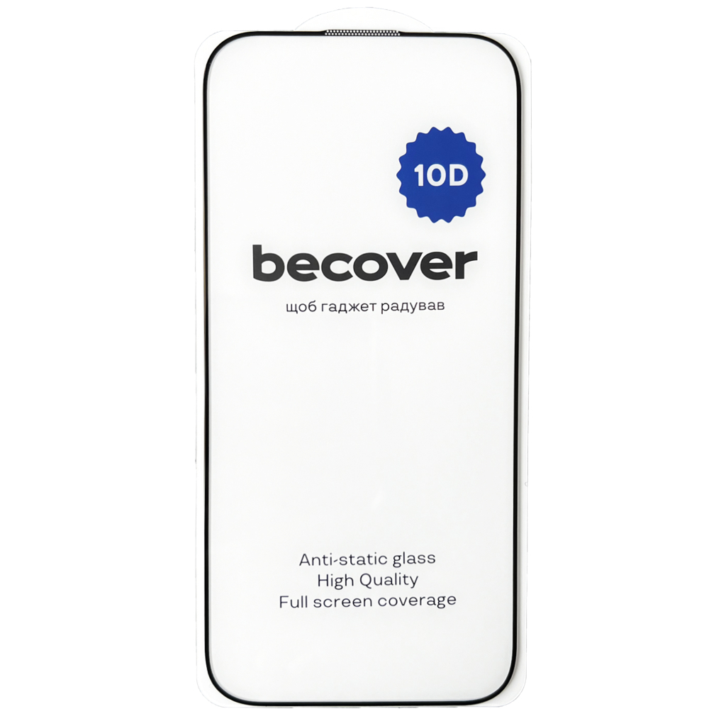 Скло захисне BeCover Apple iPhone 16 Pro 10D Black (712323) - зображення 2