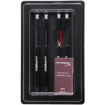 Модуль пам'яті для комп'ютера DDR4 64GB (4x16GB) 2666 MHz HyperX FURY Black Kingston Fury (ex.HyperX) (HX426C16FBK4/64) - зображення 6