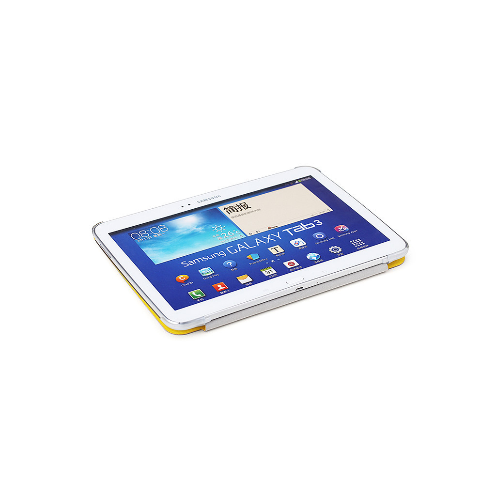 Чохол до планшета Rock Samsung Galaxy Tab3 10,1" new elegant series lemon yellow (P5200-40568) - зображення 6