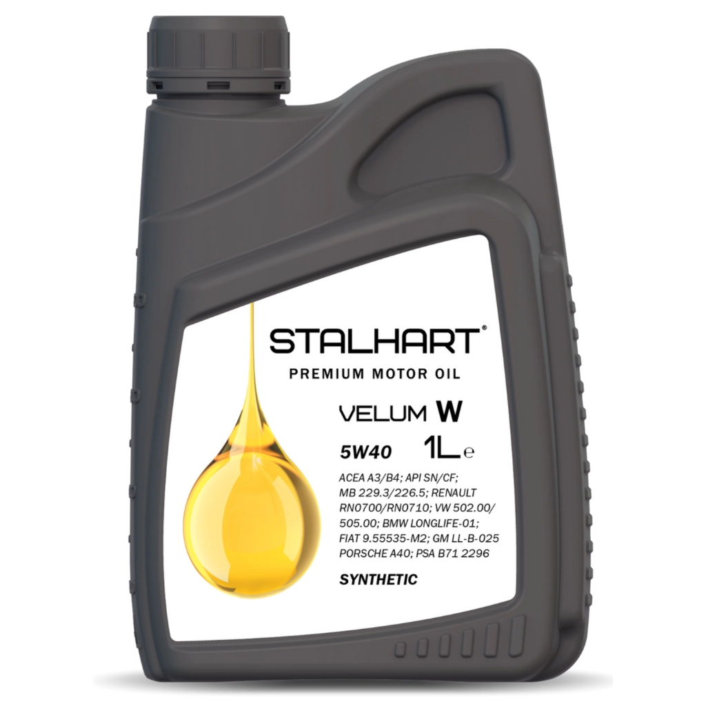 Моторна олива STALHART VELUM W 5W-40 1л (745277) - зображення 1