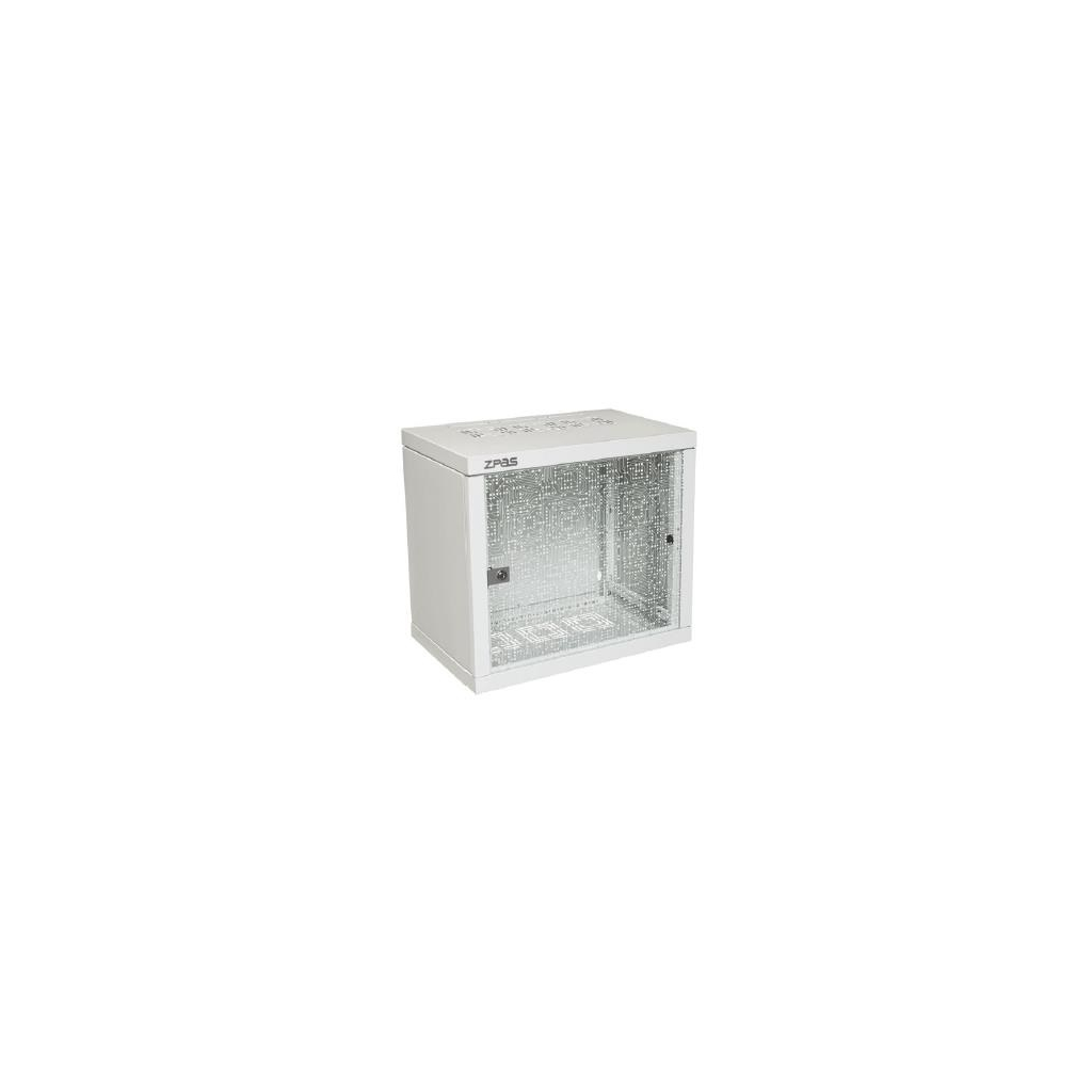 Шафа настінна Zpas 12U 19" 600x600 Z-BOX (W-ZBOX6060-12S-011) - зображення 1