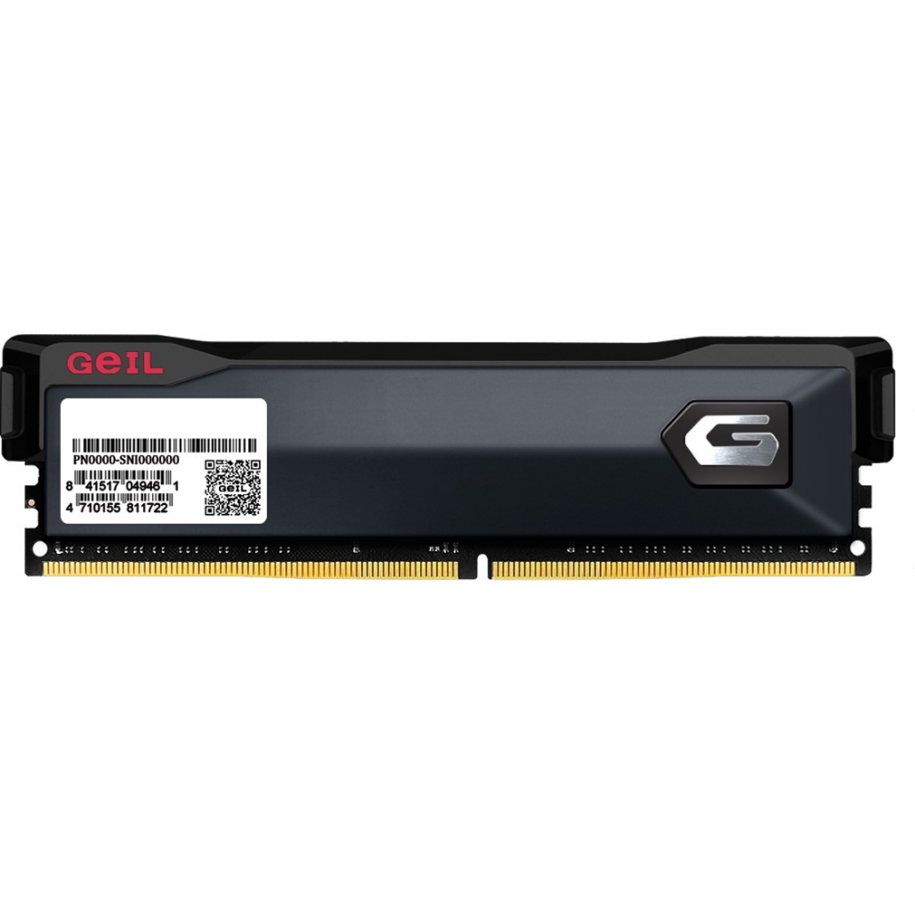 Модуль пам'яті для комп'ютера DDR4 32GB (2x16GB) 3600 MHz Titanium Grey Geil (GOG432GB3600C18BDC) - зображення 3