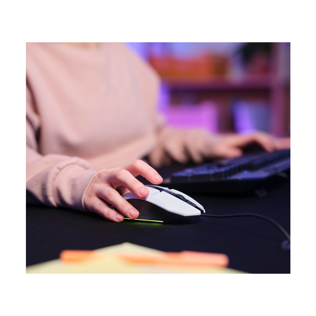 Мишка Trust GXT 109 Felox RGB White (25066) - зображення 7