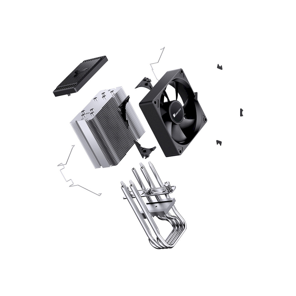 Кулер до процесора JONSBO CR-1400 EVO Black - зображення 11