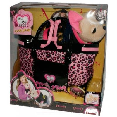 М'яка іграшка Chi Chi Love Чихуахуа Рок-зірка з сумочкою 20 см (589 4842) - зображення 2
