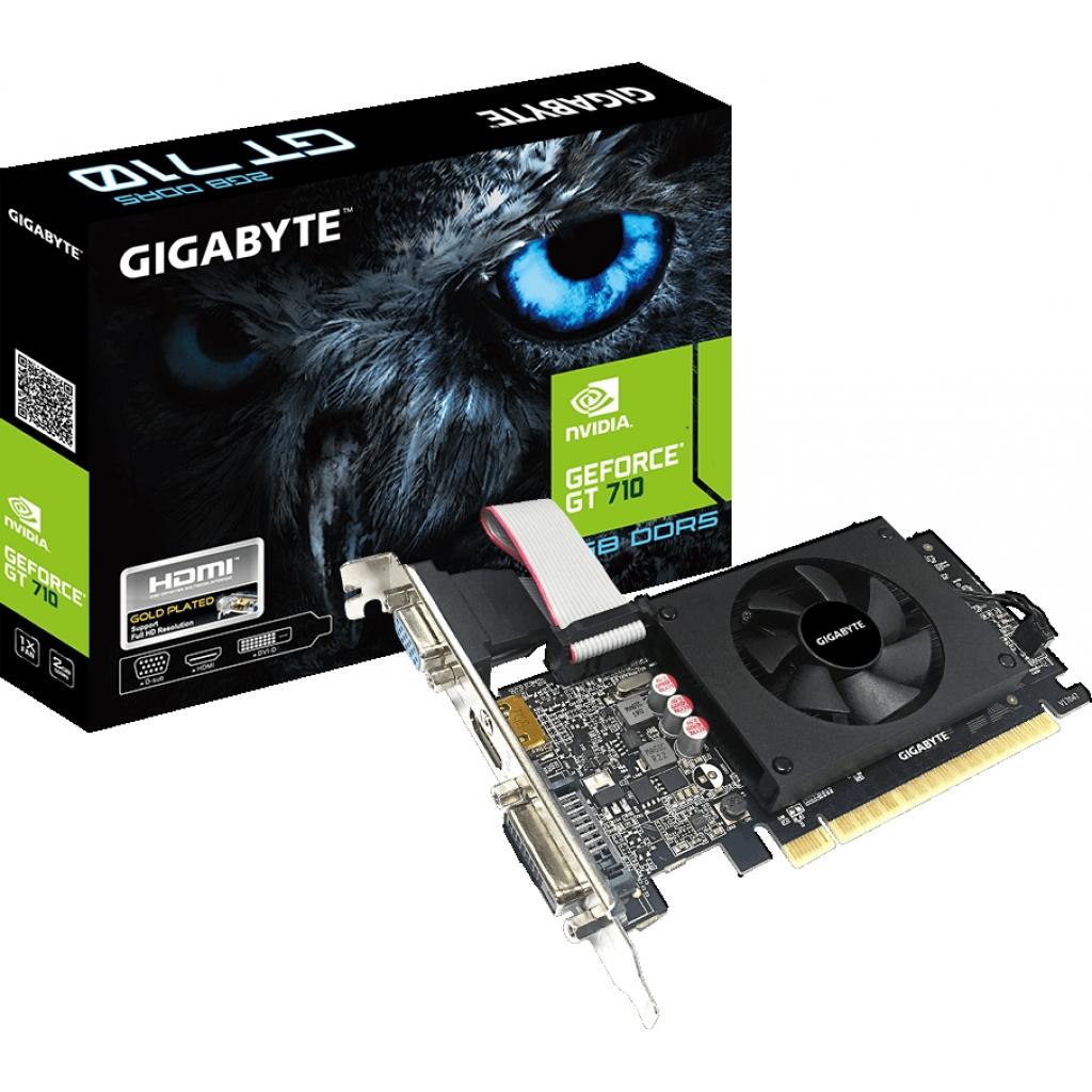 Відеокарта GeForce GT710 2048Mb GIGABYTE (GV-N710D5-2GIL) - зображення 1