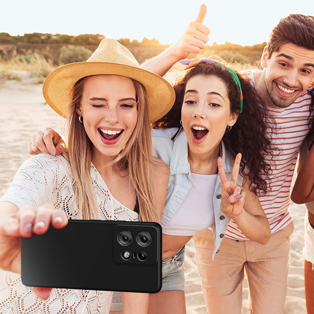 Чохол до мобільного телефона BeCover Motorola Edge 50 Pro Black (711756) - зображення 5