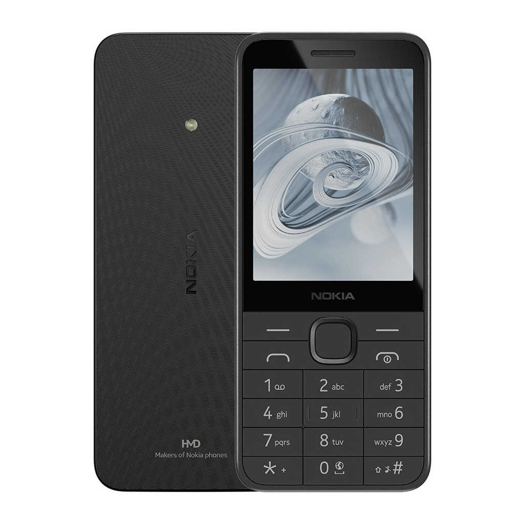 Мобільний телефон Nokia 215 4G DS 2024 Black - зображення 1