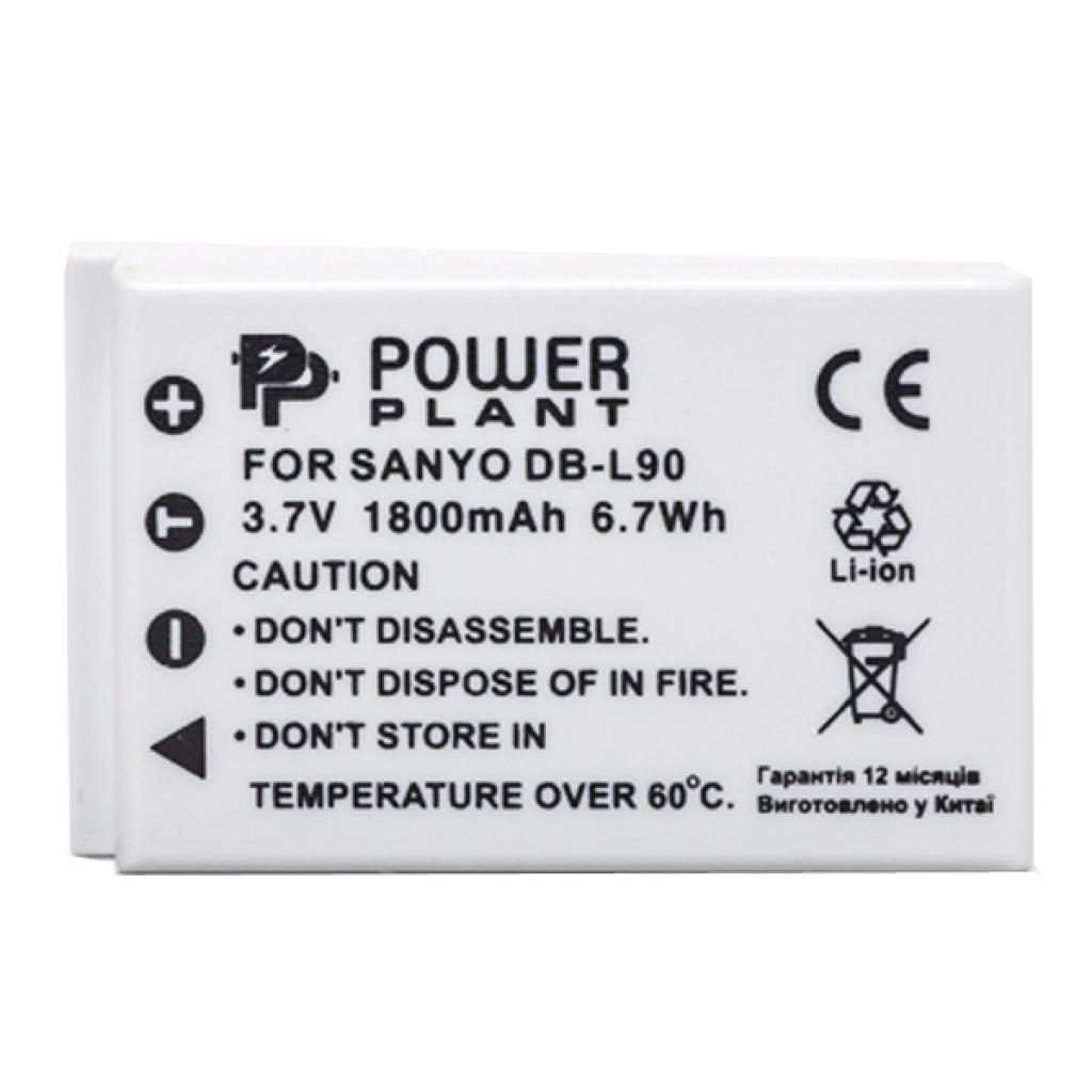 Акумулятор до фото/відео PowerPlant Sanyo DB-L90 (DV00DV1267) - зображення 2