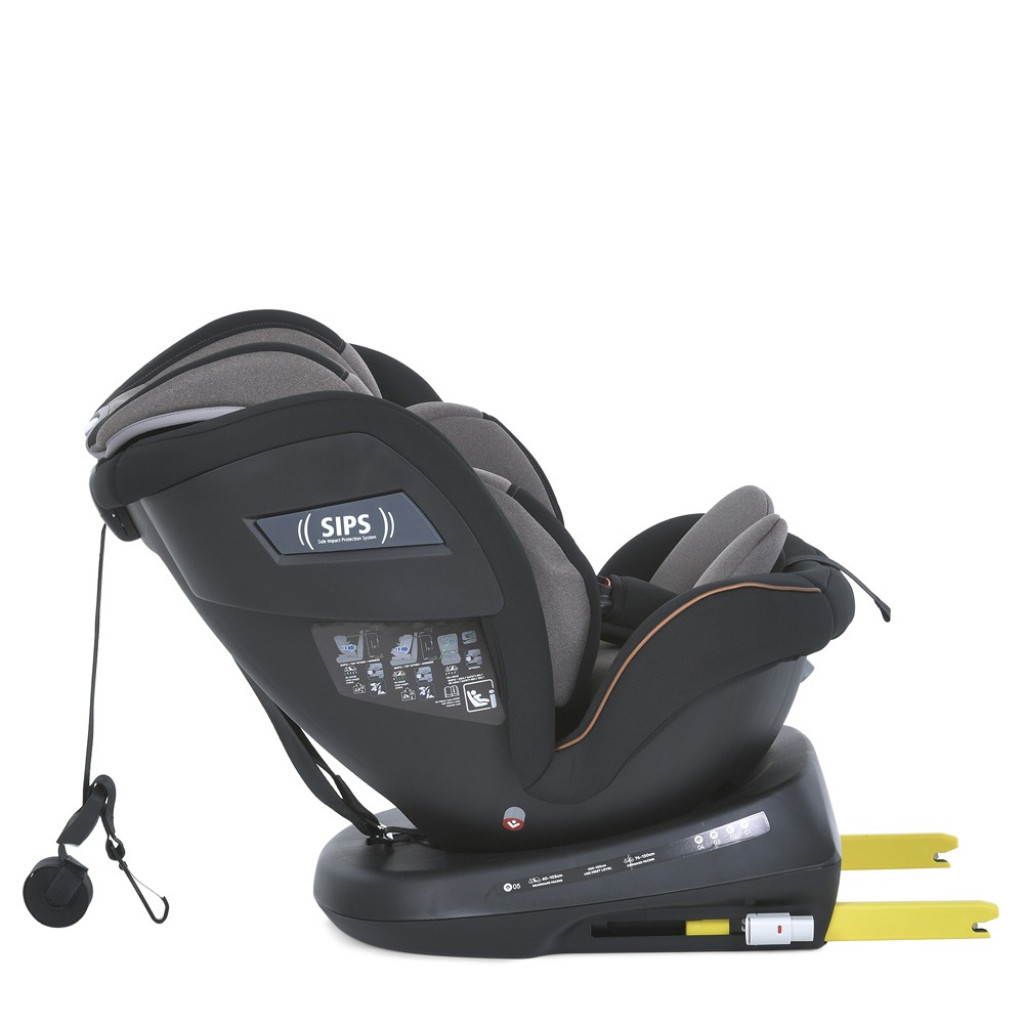 Автокрісло El Camino I-CON (0-36кг) (ME 1117 melange mocca) - зображення 7