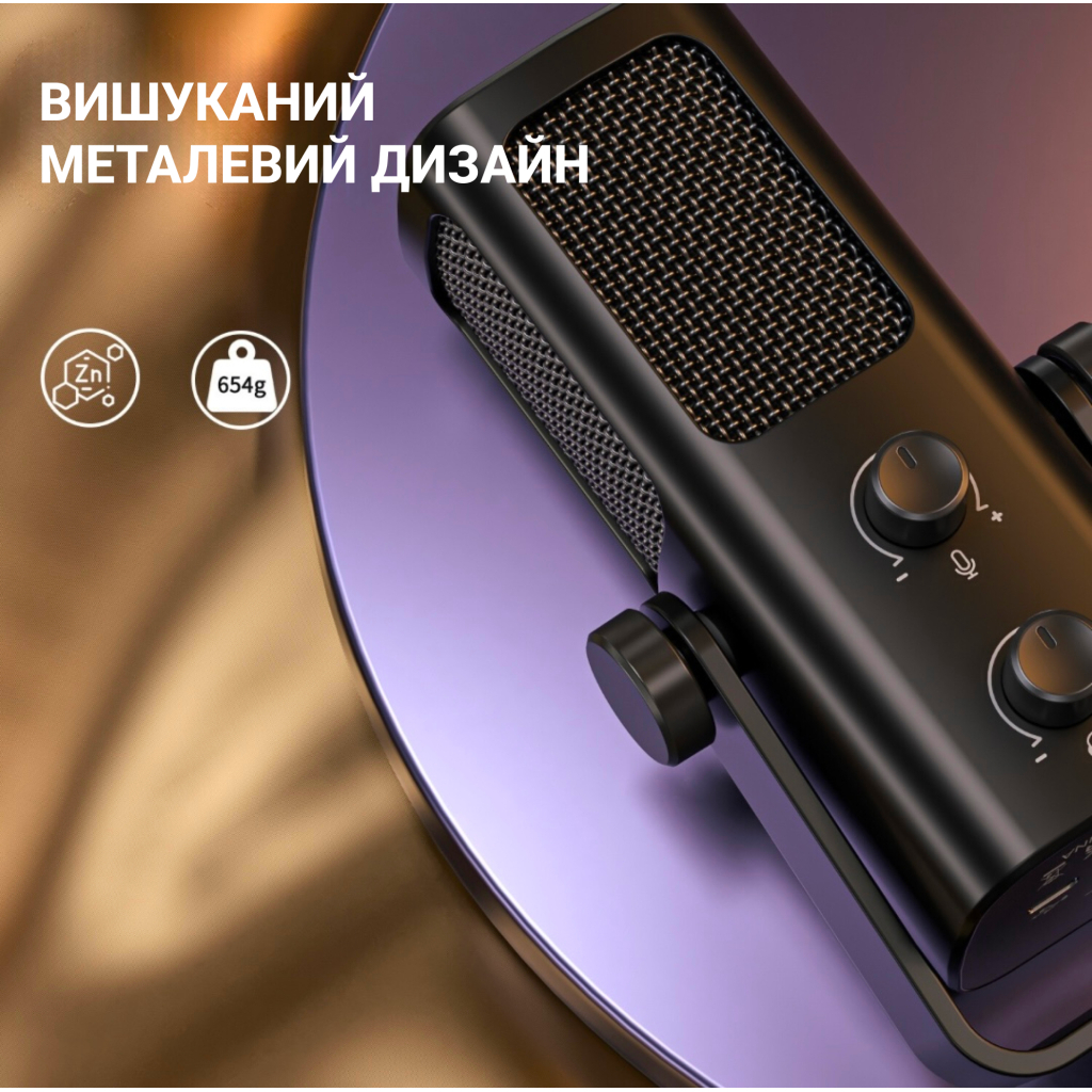 Мікрофон Fifine Profile 3 USB Black (Profile3) - зображення 10