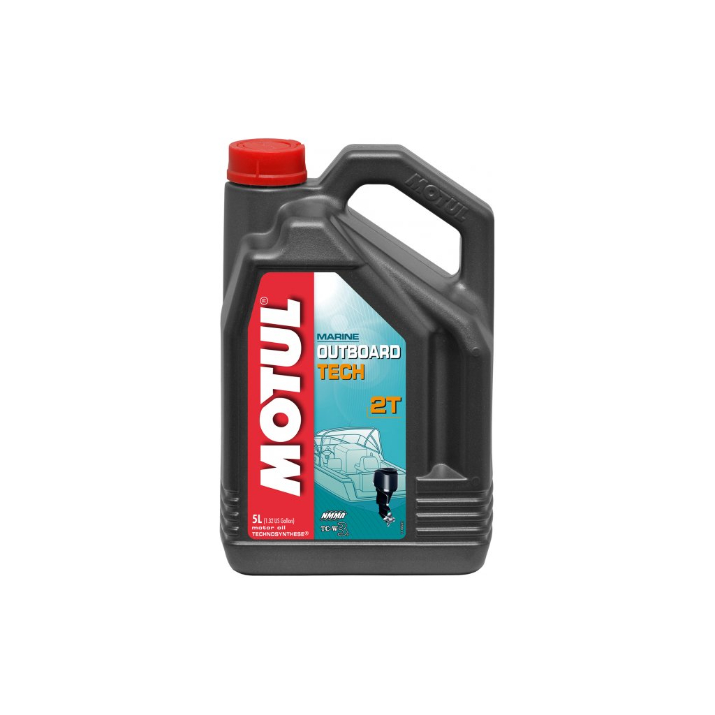 Моторна олива MOTUL 2T Outboard Tech 5л (851751) - изображение 1