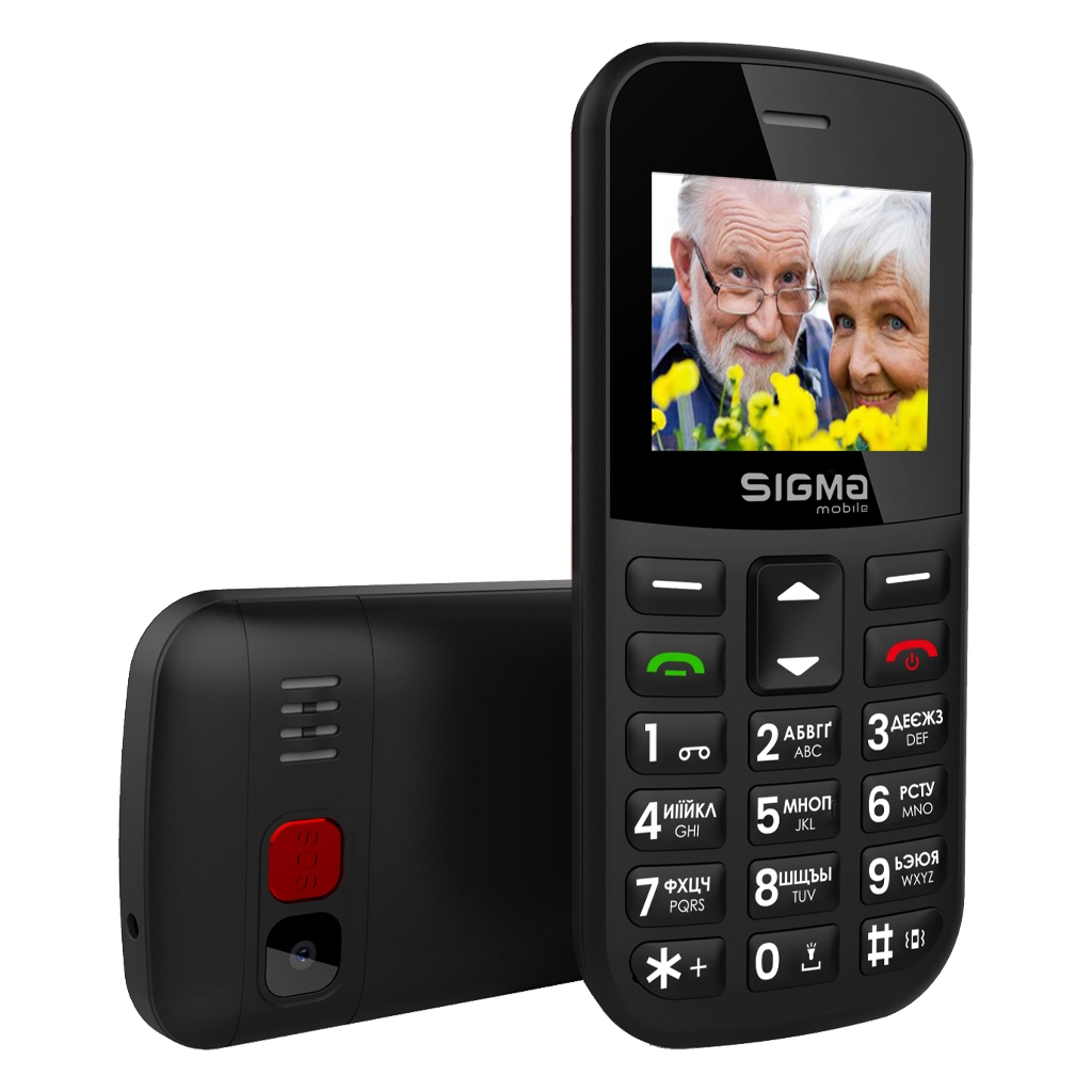 Мобільний телефон Sigma Comfort 50 EASY TYPE-C Black (4827798585214) - зображення 4