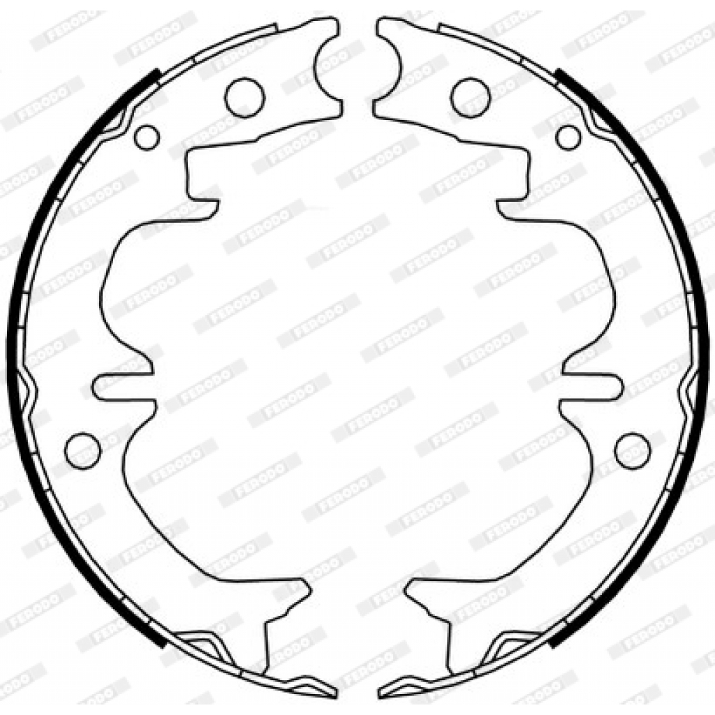 Гальмівні колодки FERODO FSB4069 - зображення 2
