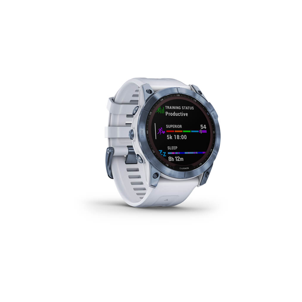 Смарт-годинник Garmin fenix 7X Sapph Sol Mineral Blue, GPS (010-02541-15) - зображення 3
