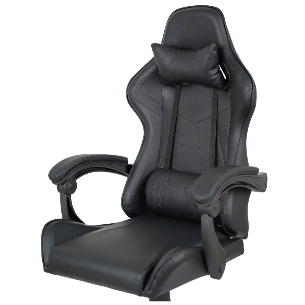 Крісло ігрове Аклас Бешкет ANF підліткове Чорний (PU-чорний) (00160337) - зображення 9