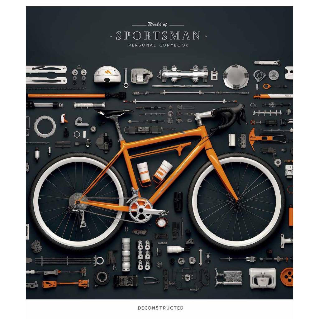 Зошит Школярик Detalization 96 аркушів лінія (096-3369L) - зображення 4