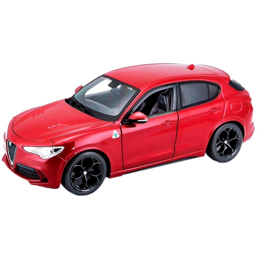 Машина Bburago Alfa Romeo Stelvio (1:24) червоний (18-21086) - зображення 1