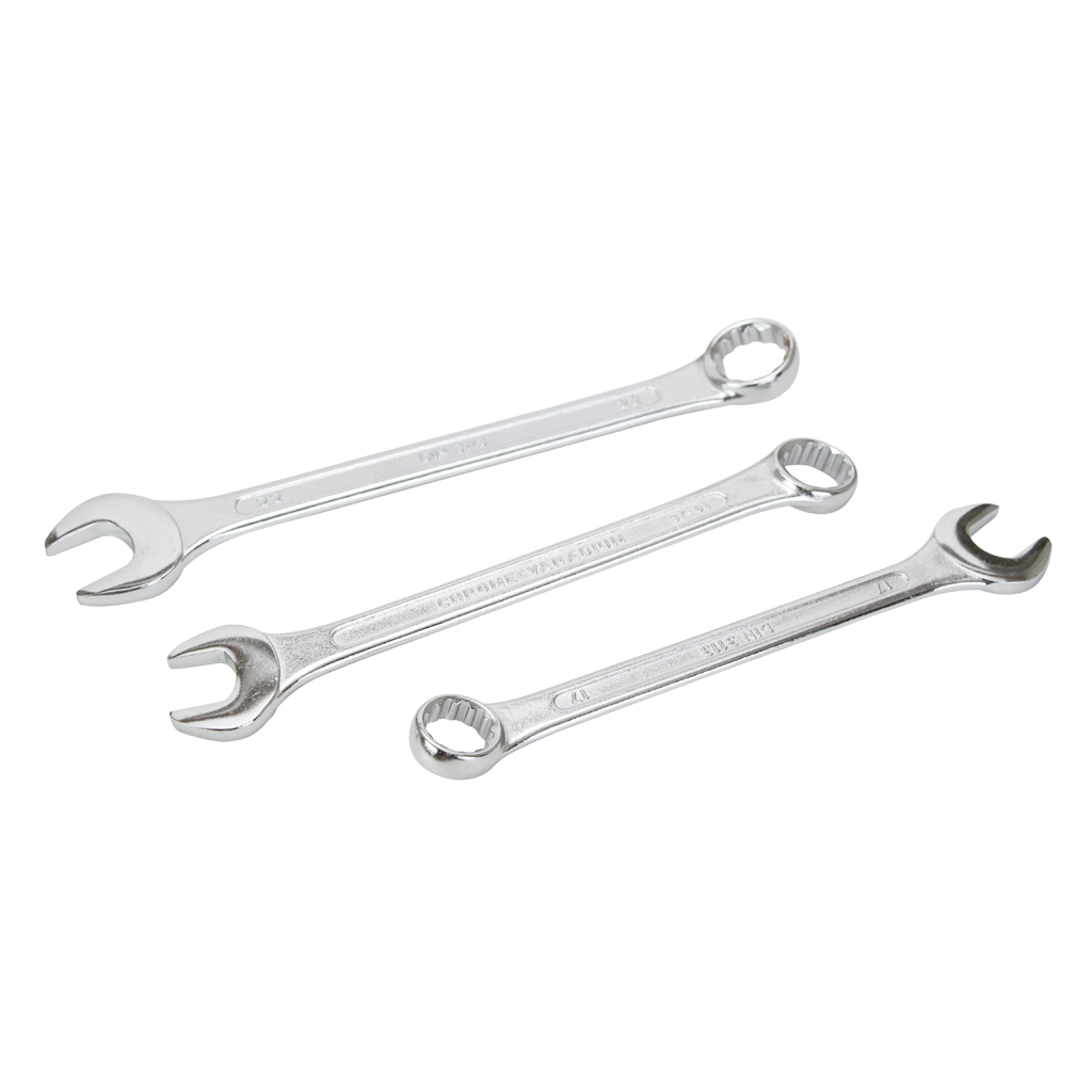 Ключ Sigma набір ріжково-накидних 12шт 6-22мм CrV head polished (6010201) - picture 2