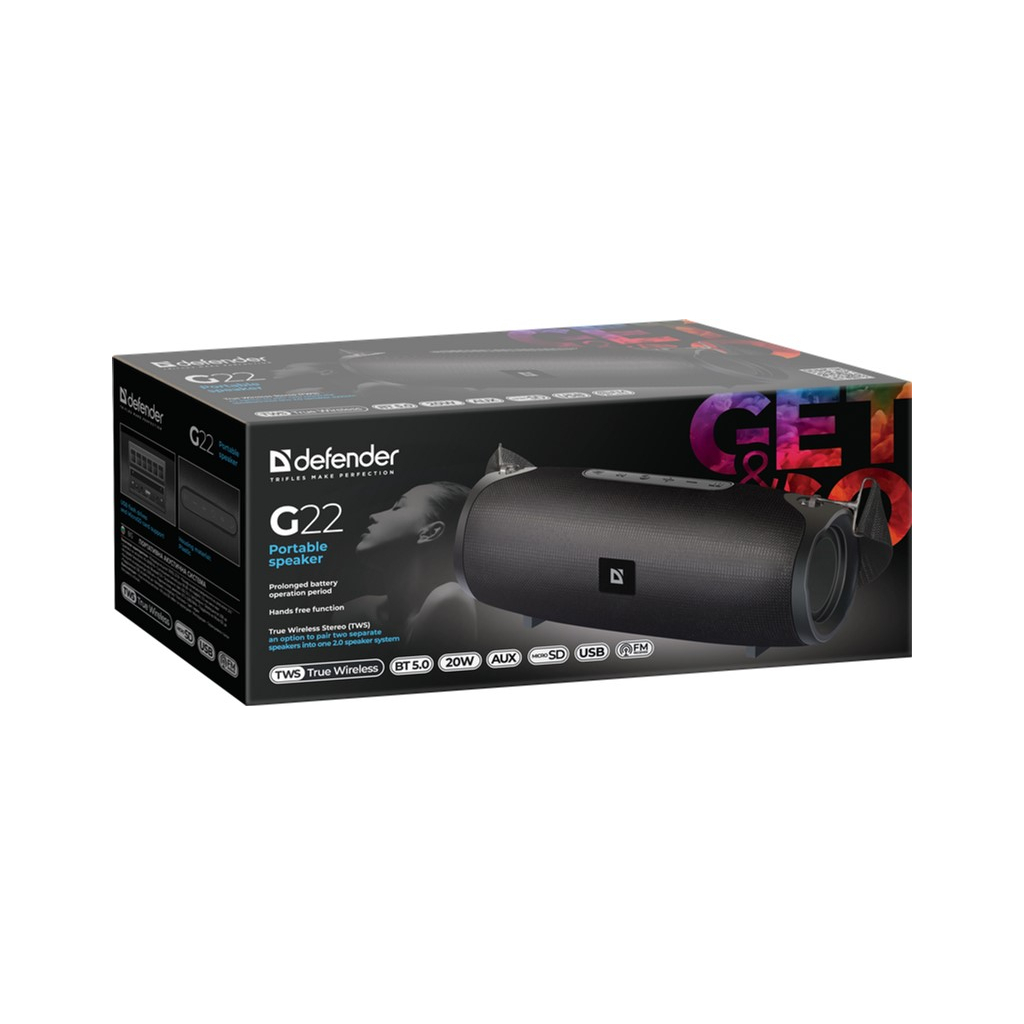 Акустична система Defender G22 Black (65122) - зображення 6