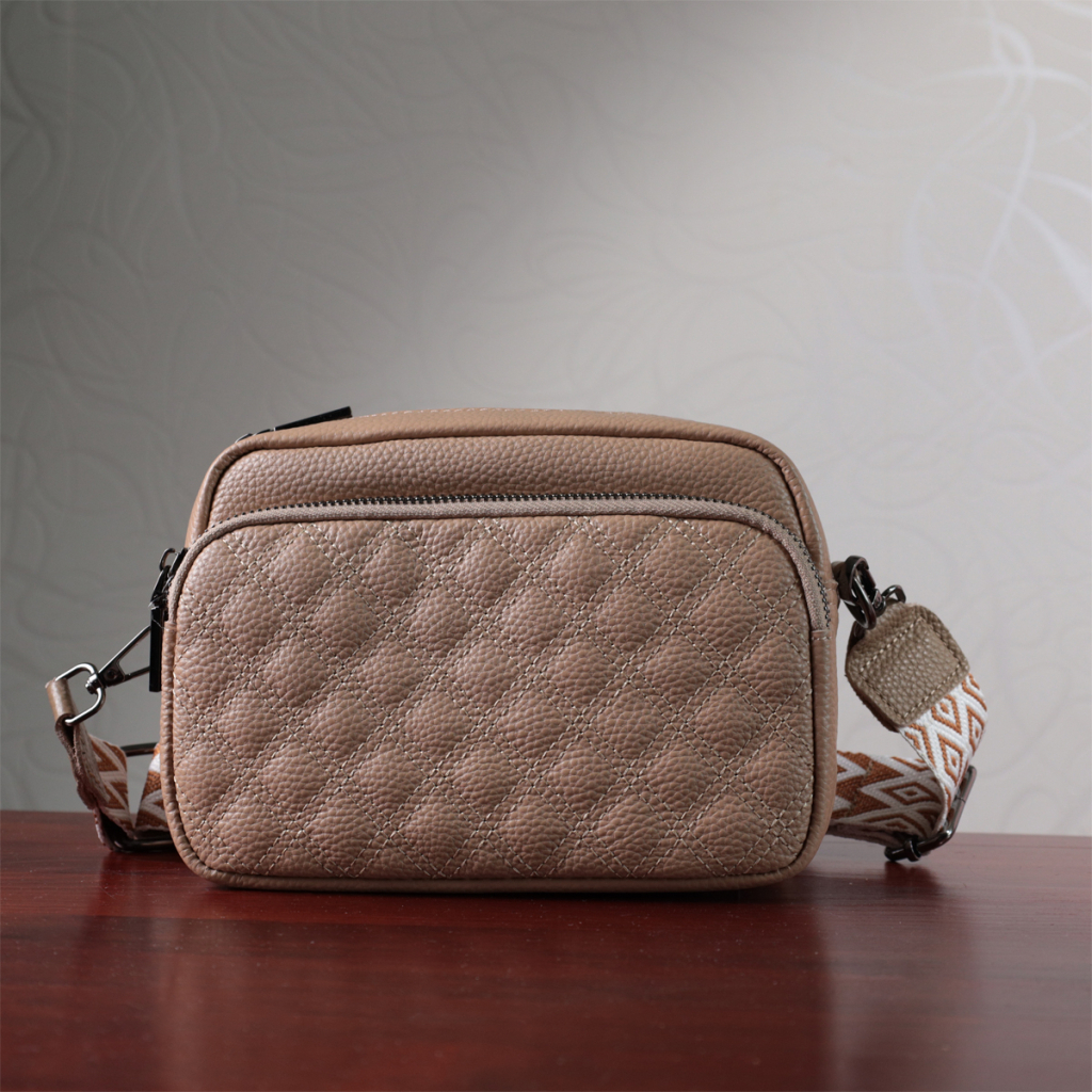 Сумка Vintage З натуральної шкіри Бежева (22637) - зображення 11