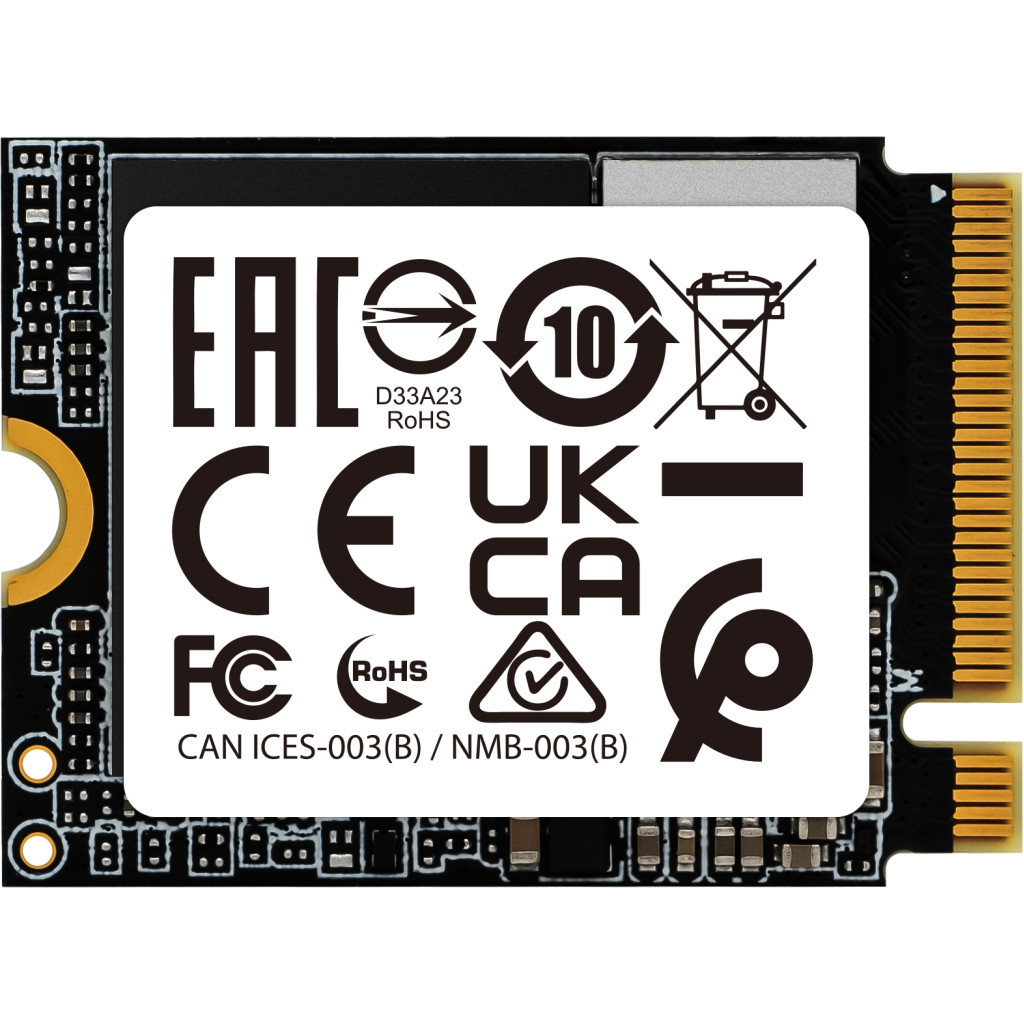 Накопичувач SSD M.2 2230 512GB GAMMIX S55 ADATA (SGAMMIXS55-512G-C) - изображение 2