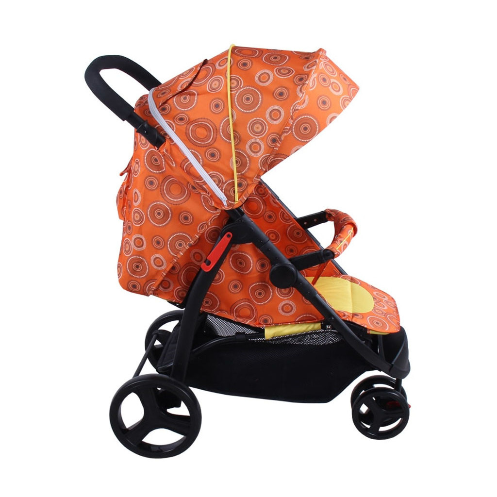 Коляска BabyHit Trinity Orange circles (14140) - зображення 4