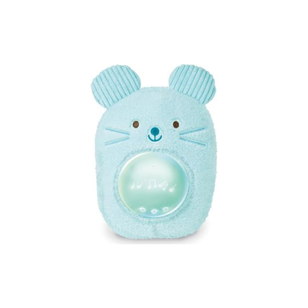 Нічник Hape Музична іграшка-нічник Мишеня блакитний (E0113) - зображення 1