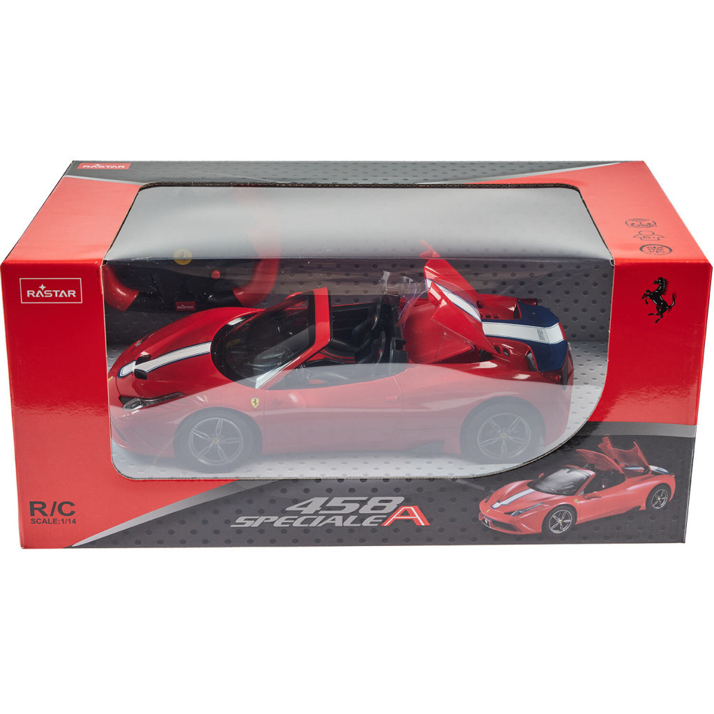 Радіокерована іграшка Rastar Ferrari 458 Speciale A 1:14 червоний (74560 red) - зображення 11