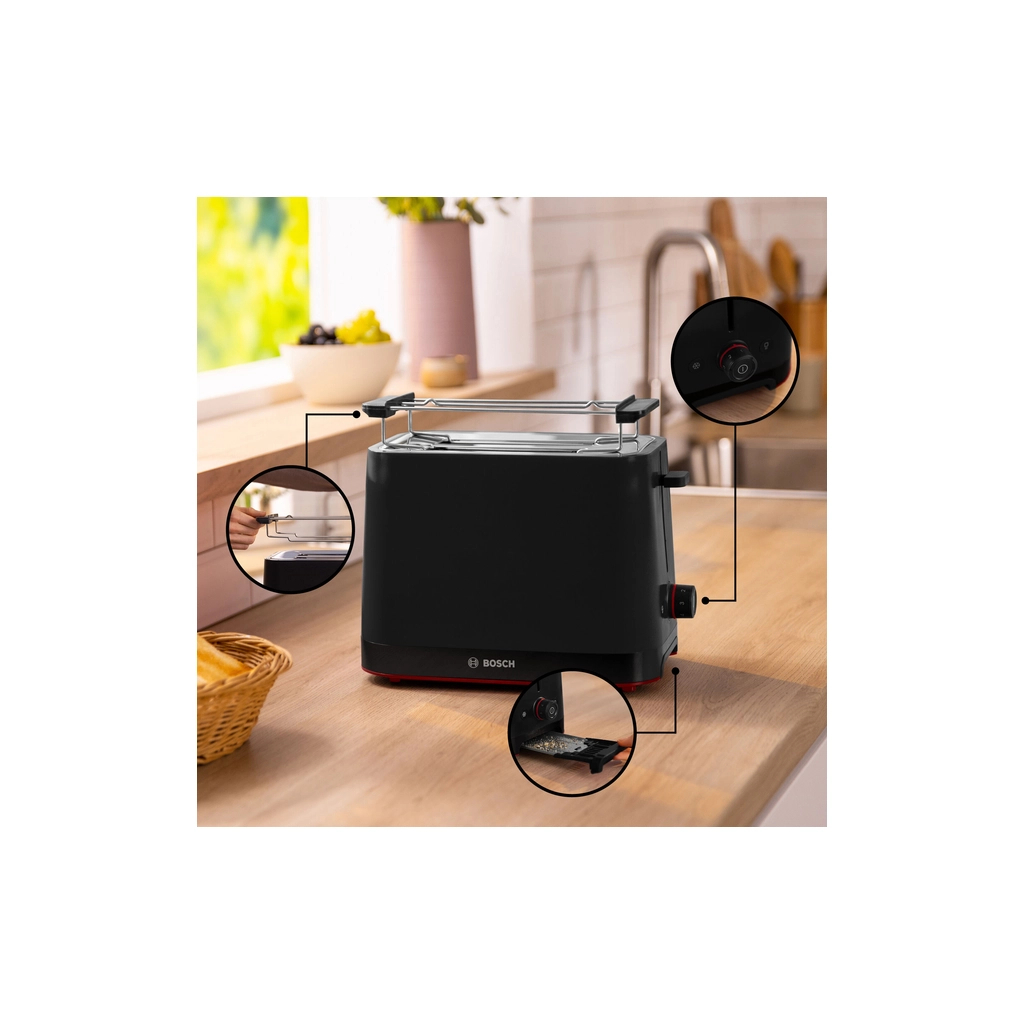 Тостер Bosch TAT3M123 - зображення 6