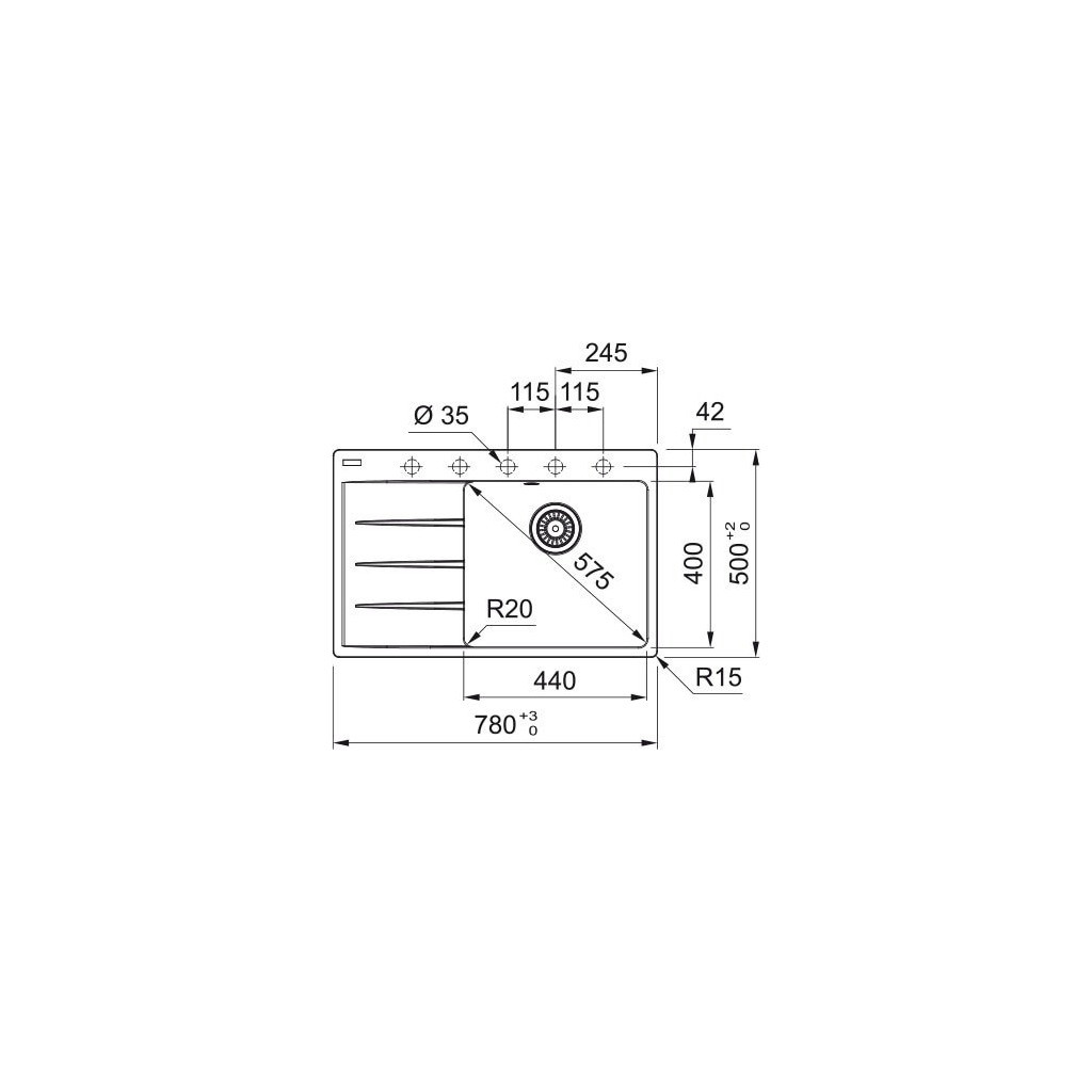 Мийка кухонна Franke Centro (114.0630.469) - зображення 3