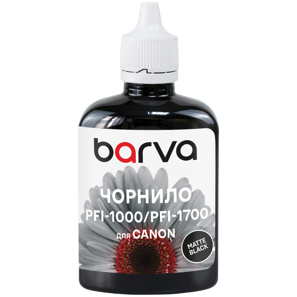 Чорнило Barva Canon PFI-1000/PFI-1700 100ml MBK, pigment (C1700-973) - зображення 1